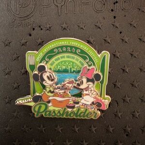 Disney Silver Collectible Pin